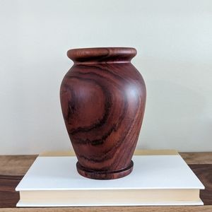 Wooden Vase